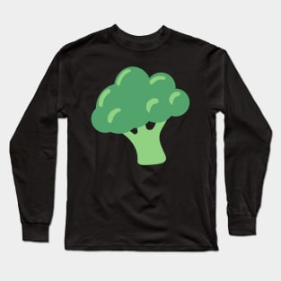 Fresh broccoli cartoon design. Long Sleeve T-Shirt